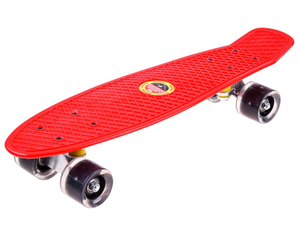 Fishka skateboard – crveni