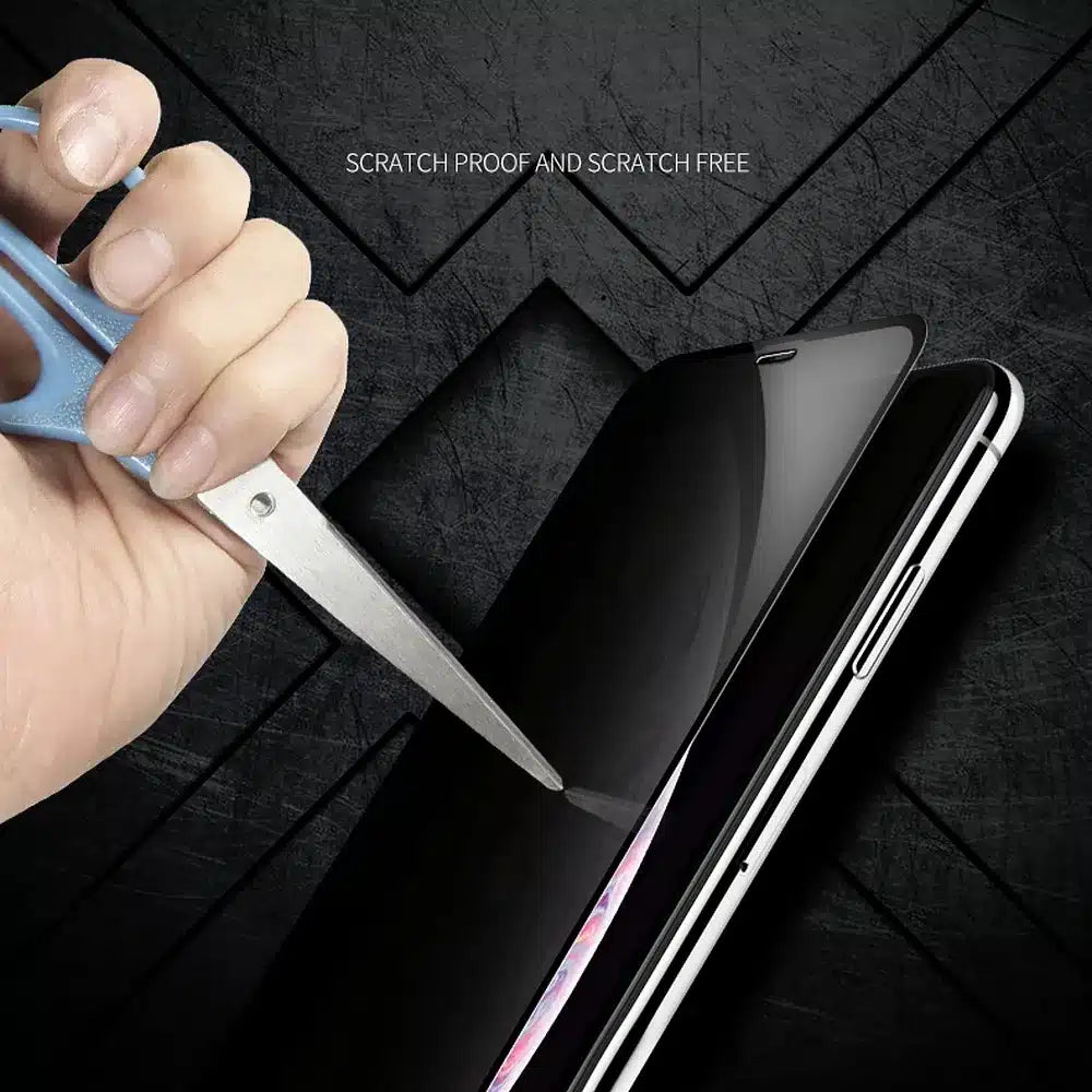 X-ONE Full Cover Extra Strong Privacy kaljeno staklo - za iPhone 15 Pro (puno ljepilo) crno
