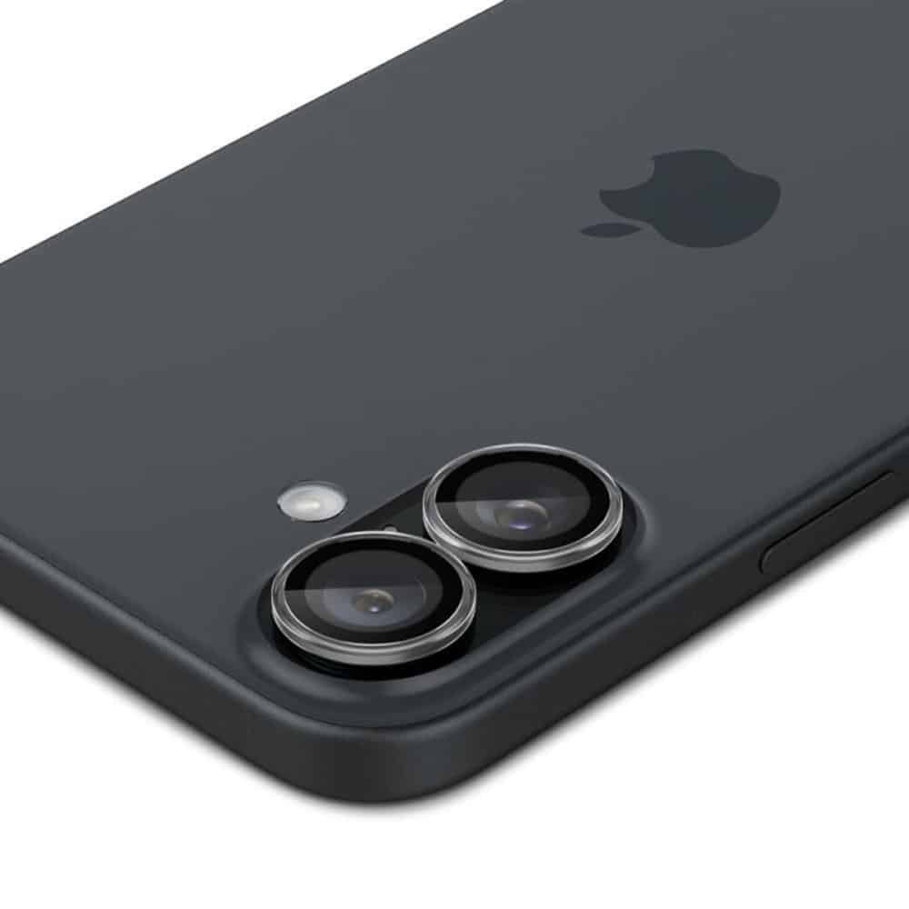 Spigen - Optik.tR staklo za kameru (2 kom) AGL08531 za iPhone 16 / iPhone 16 Plus - prozirno