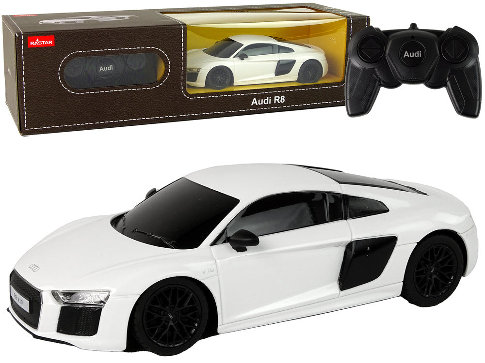 Licencirani auto na daljinsko upravljanje Audi R8 1:24 Rastar - Bijela