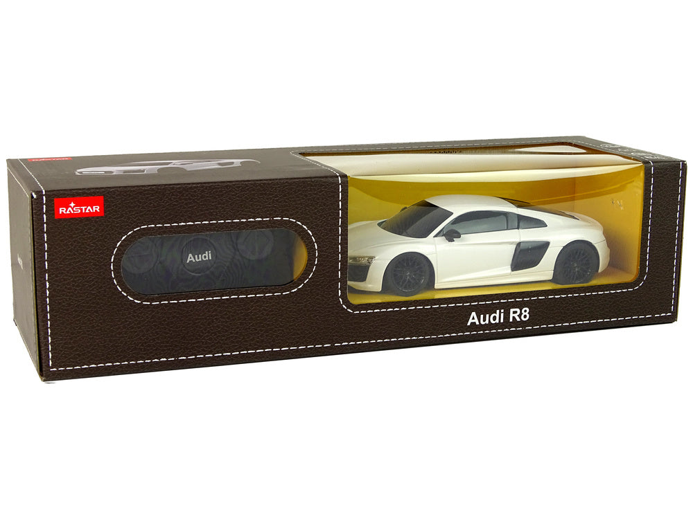 Licencirani auto na daljinsko upravljanje Audi R8 1:24 Rastar - Bijela