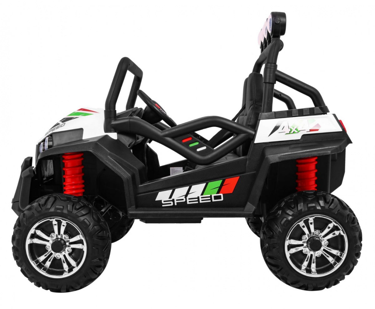 Buggy na akumulator Grand 4x4 LIFT STRONG - dvosjed - bijeli