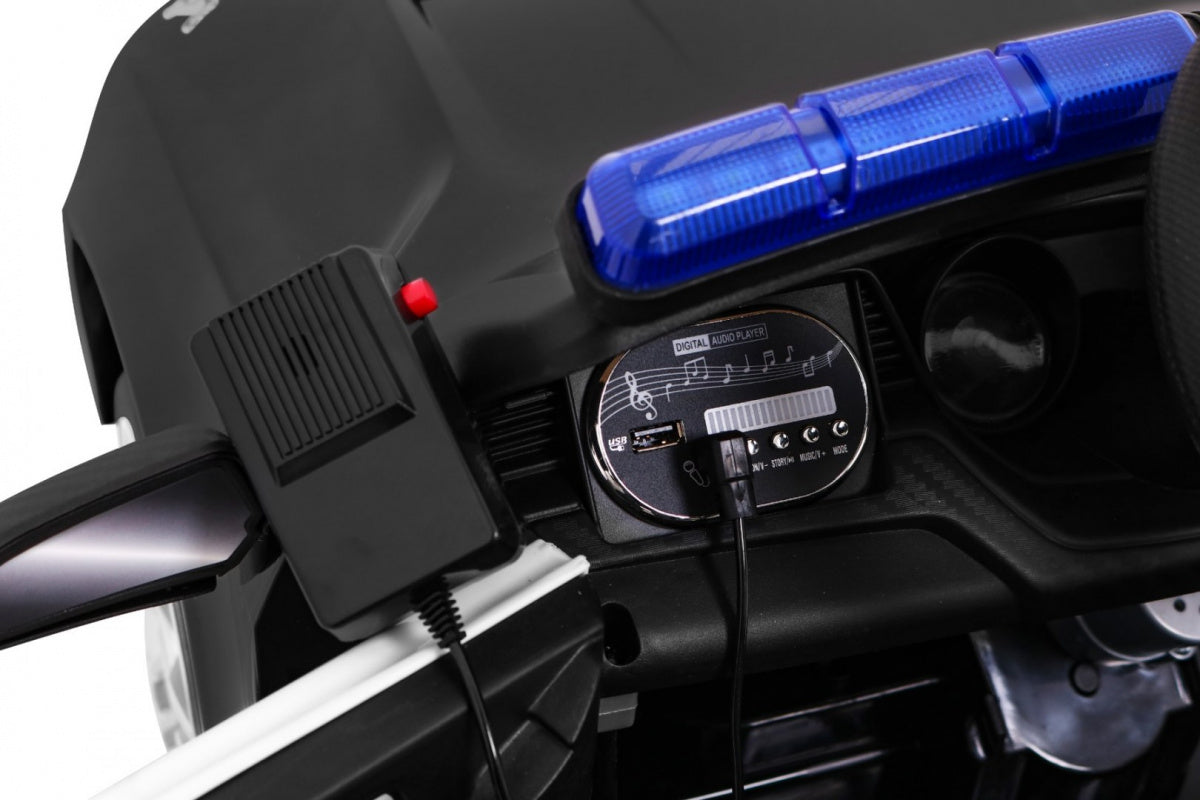 Auto na akumulator GT Sport Police - crni