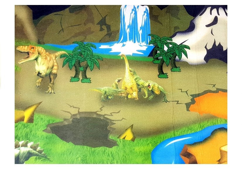 Prostirka za bebu sa dinosaurima 107x 58 cm
