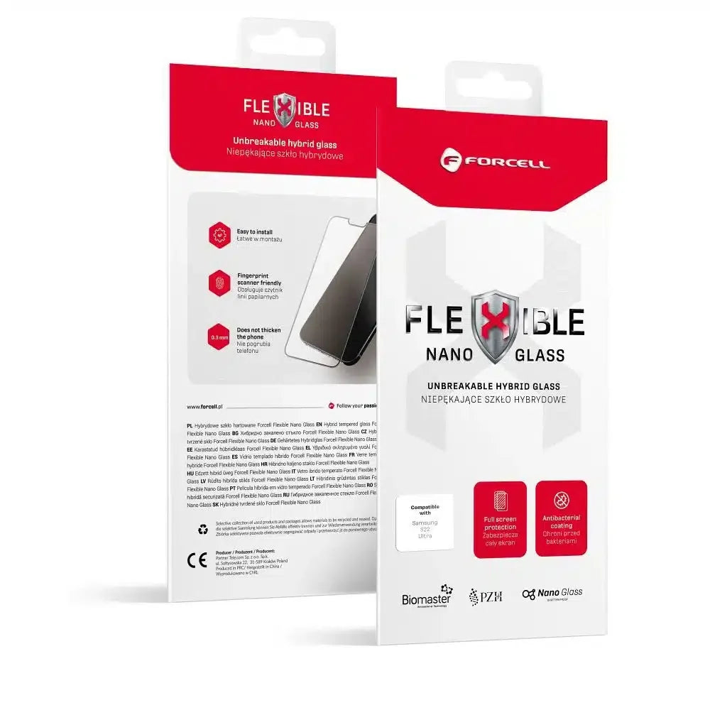 Forcell Flexible Nano Glass - Hibridno staklo za iPhone 15