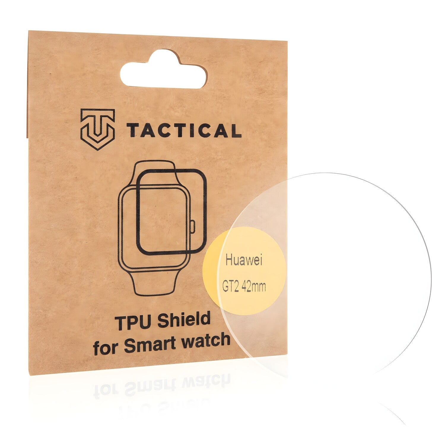 Taktička TPU Folija/Sat za Huawei Watch GT2 42mm - Prozirna KP8564