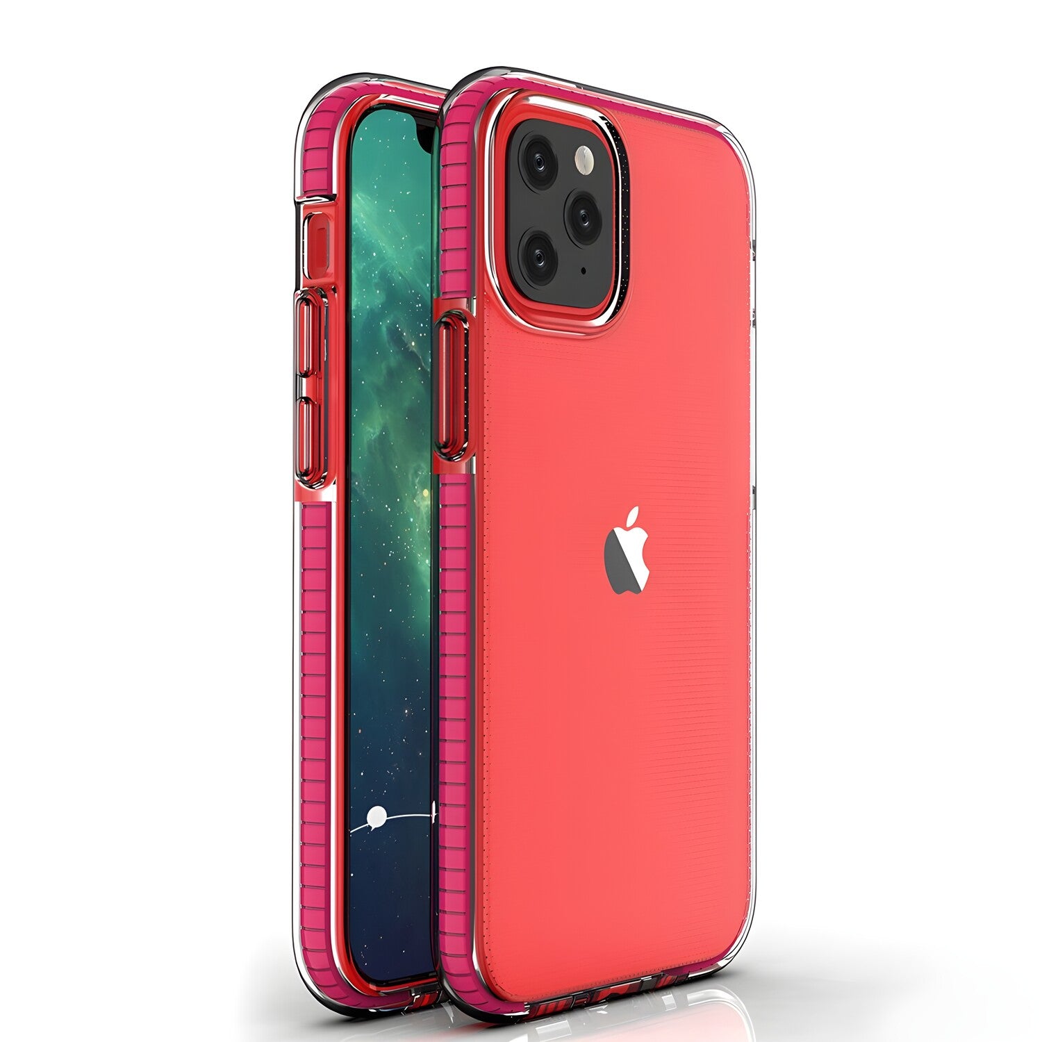 Futrola Spring clear TPU za Apple iPhone 12 Mini - Roza KP8641