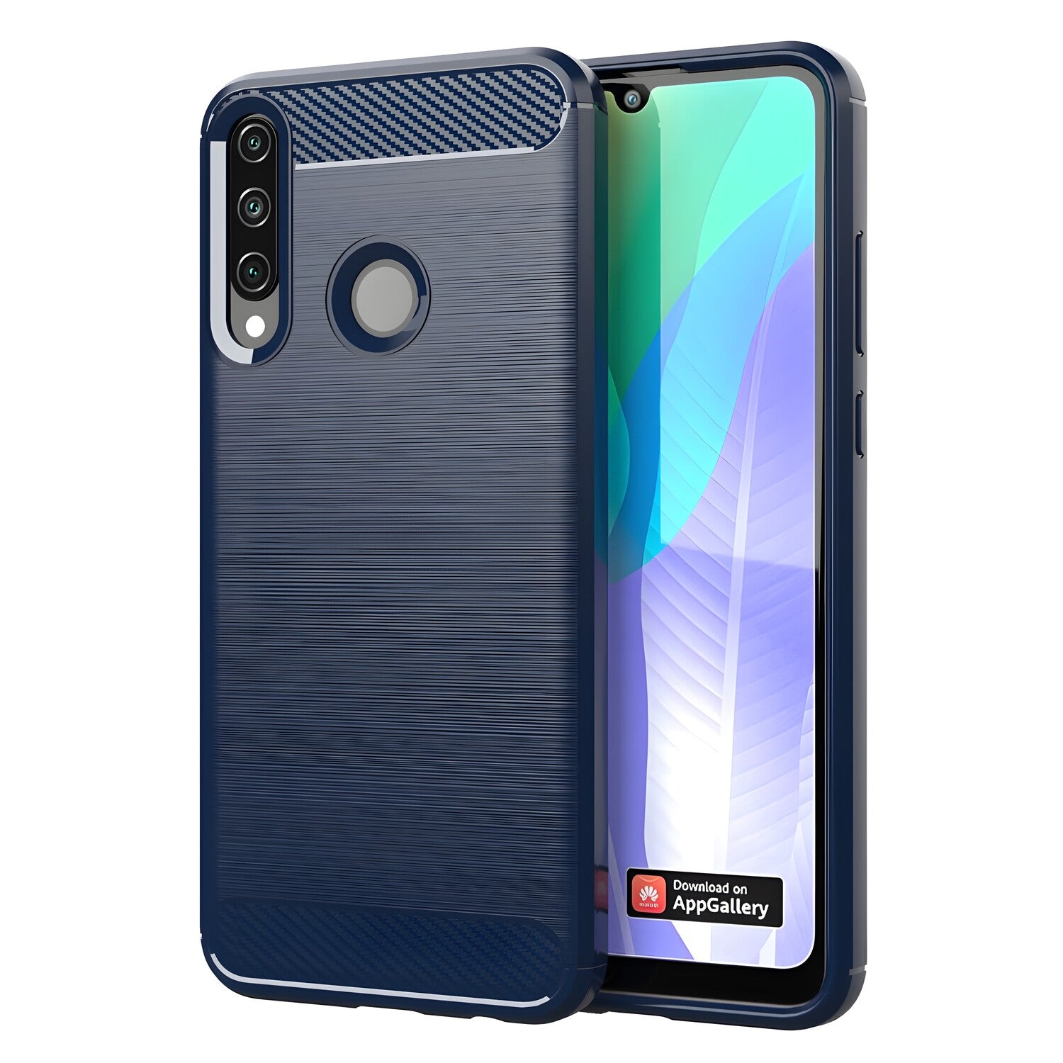Futrola Carbon Shield TPU za Huawei P Smart Plus 2019/Honor 10 Lite - Plava KP30184