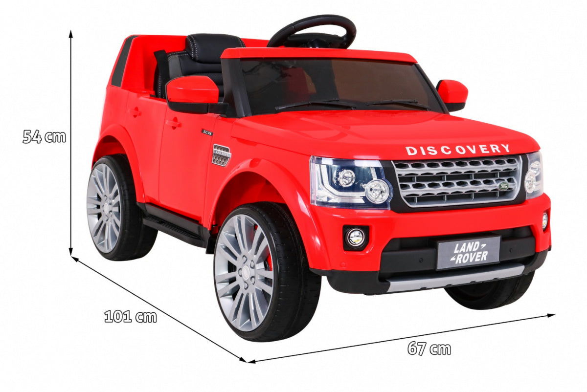 Licencirani auto na akumulator Land Rover Discovery 2- crveni