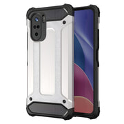 Futrola Hybrid Armor za Xiaomi Poco F3/Redmi K40 Pro+/Redmi K40 Pro/Redmi K40 - Srebrna KP9535
