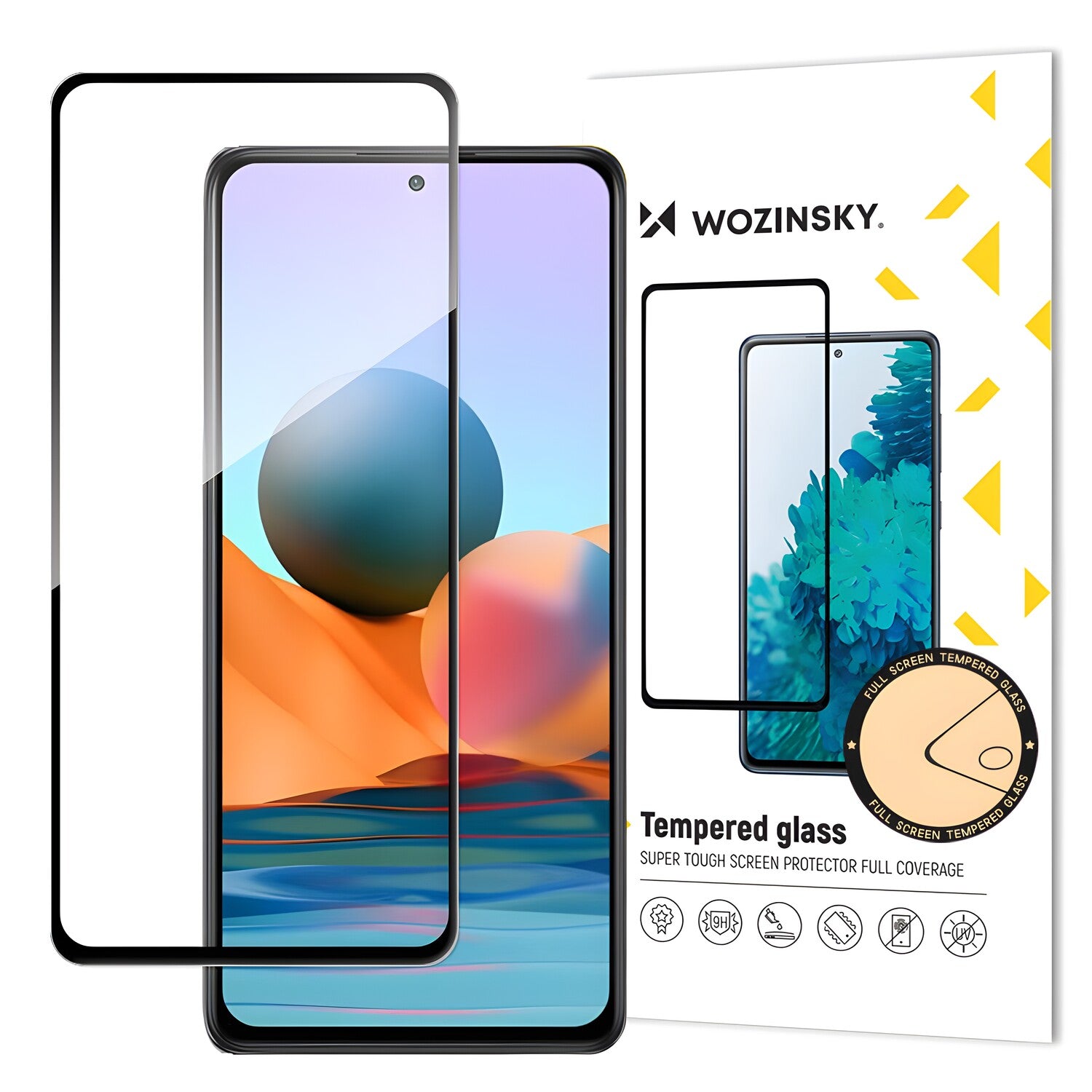 Wozinsky zaštitno kaljeno staklo za Xiaomi Redmi Note 10 Pro/12T/12T Pro/11T/11T Pro - Crna KP9798