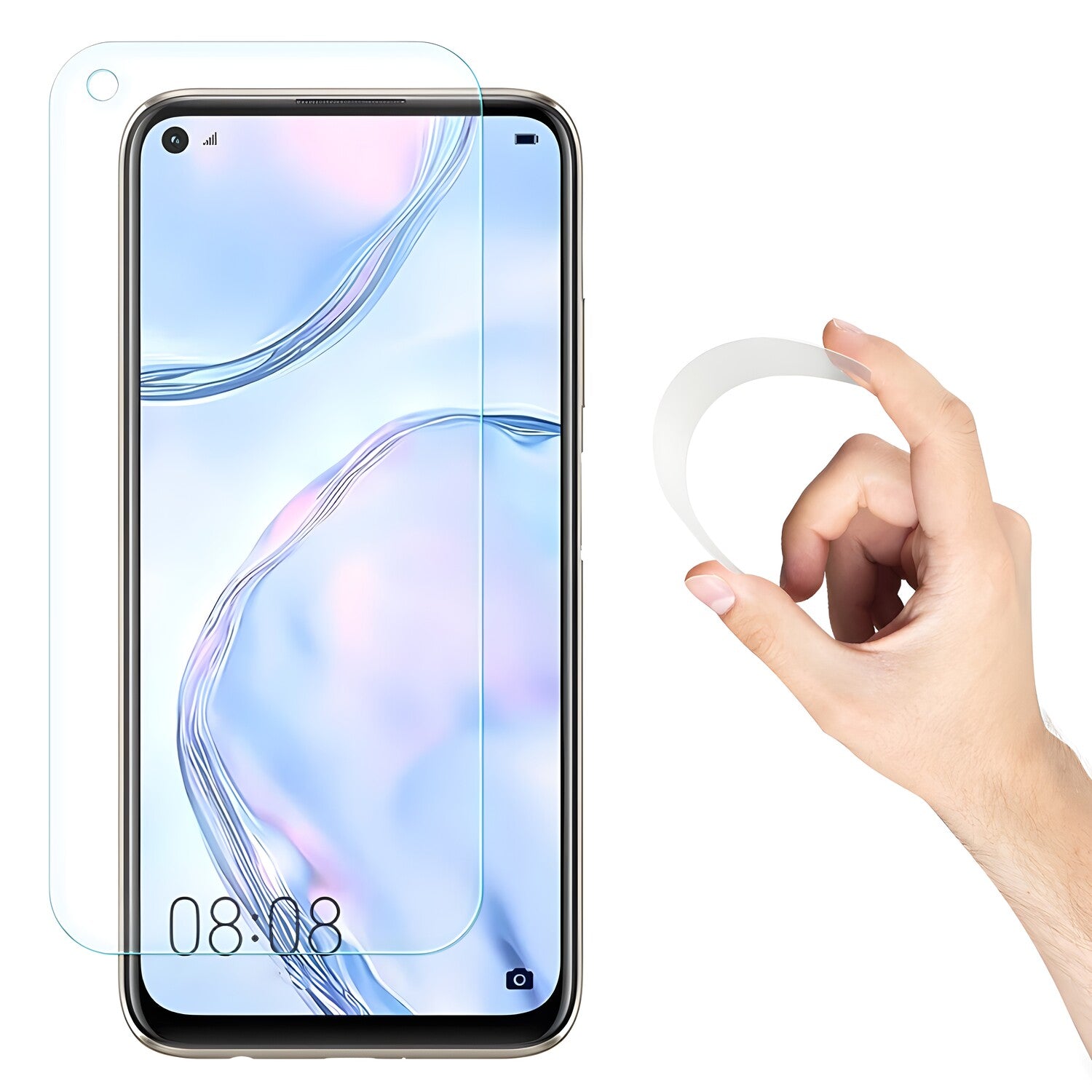 Wozinsky fleksibilno zaštitno staklo za pre Huawei P40 Lite/Nova 7i/Nova 6 SE - Prozirna KP9818