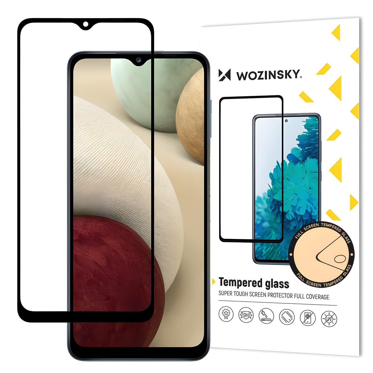 Wozinsky zaštitno kaljeno staklo za Samsung Galaxy A12/Galaxy M12 - Bijela KP9823