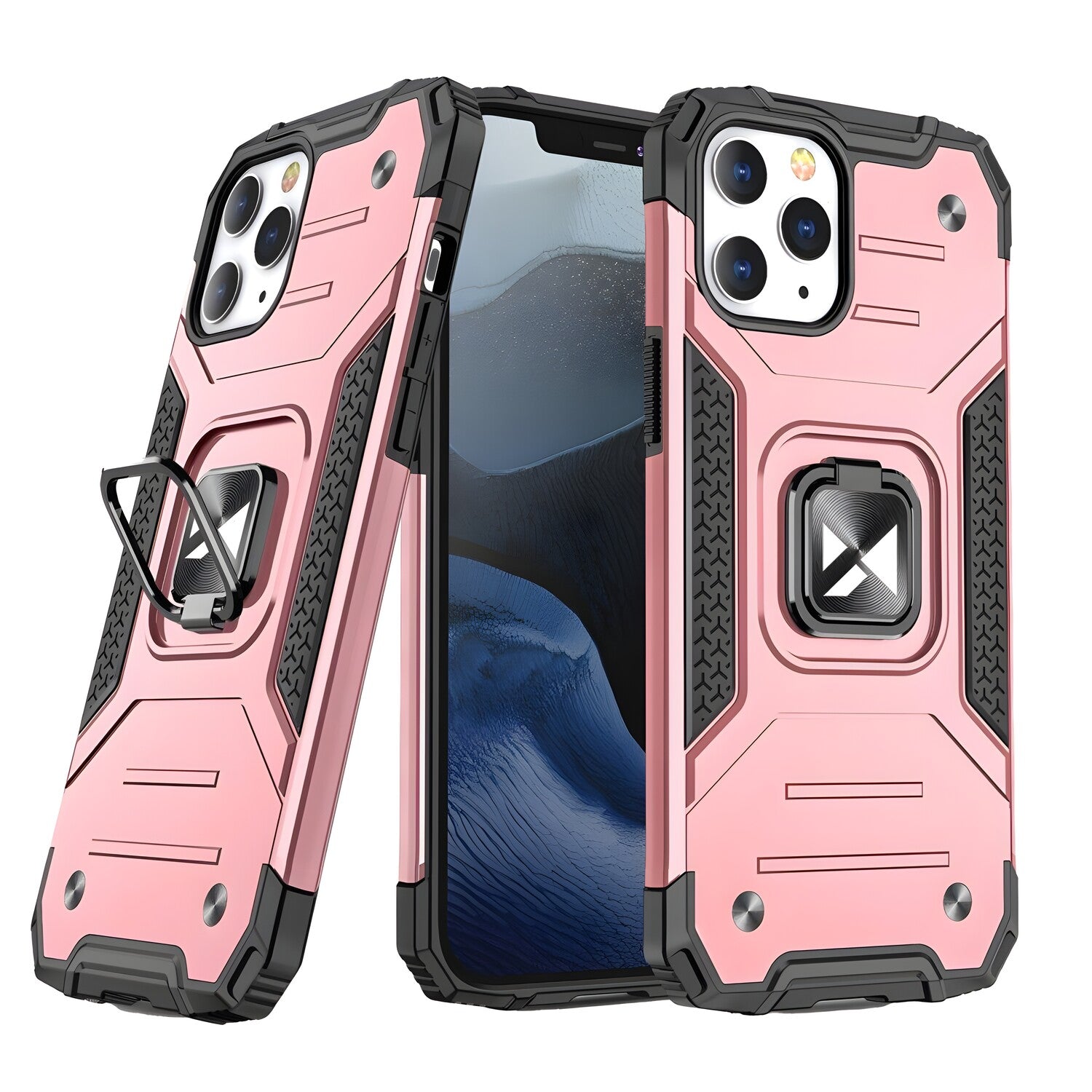 Futrola Wozinsky Ring Armor za Apple iPhone 13 Mini - Roza KP9939