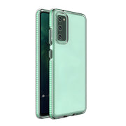 Futrola Spring clear TPU za Samsung Galaxy A02s - Zelena KP10506