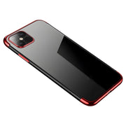 Futrola Clear Color s obojenim rubom za Samsung Galaxy S21 Ultra 5G - Crvena KP10818