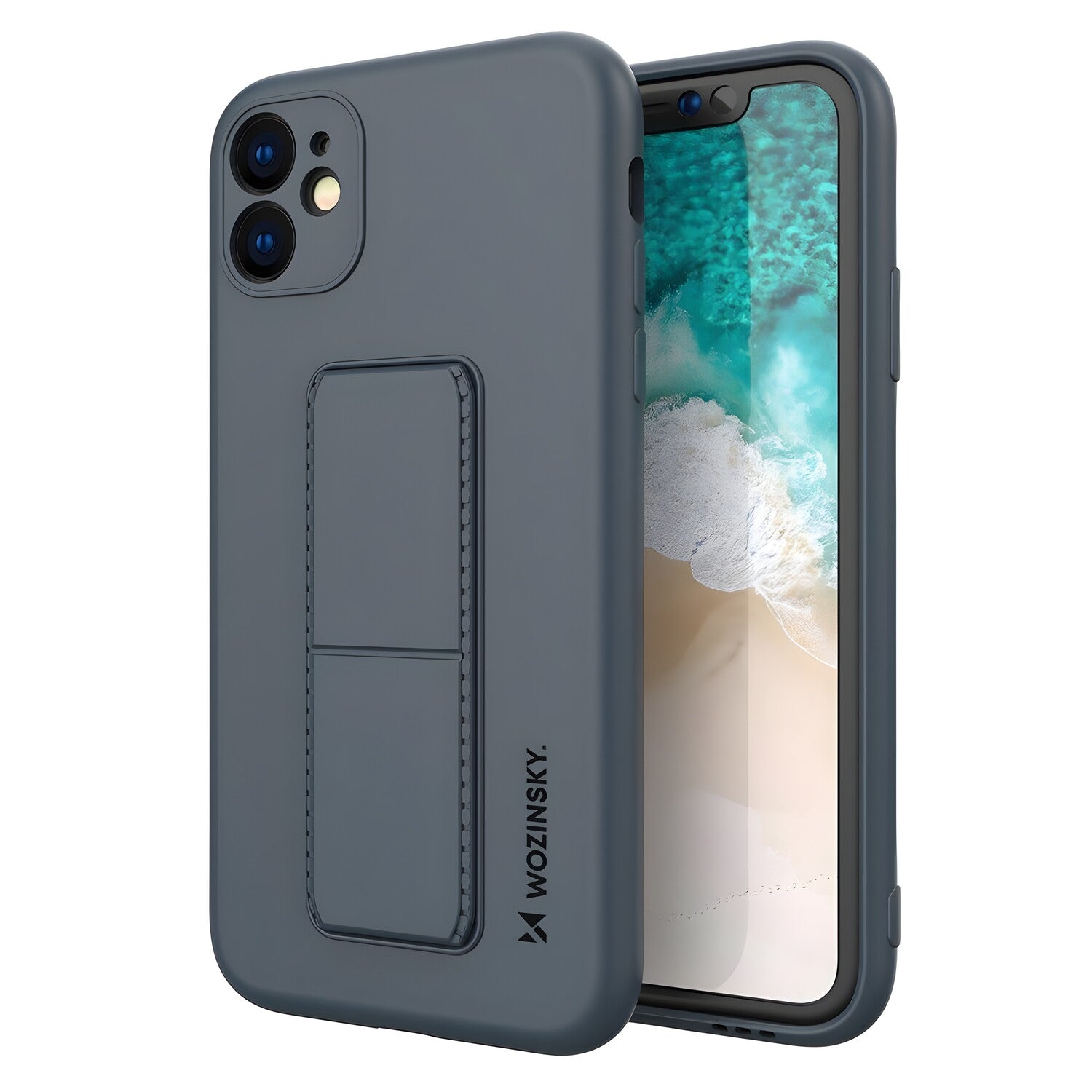 Wozinsky Kickstand futrola za Xiaomi Redmi Note 9/Redmi 10X 4G - Tamno plava KP11422