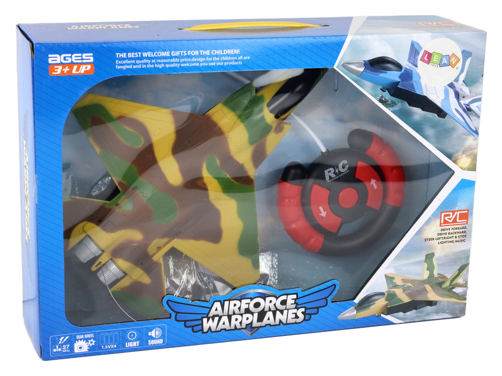 Remotely Controlled RC Fighter Military Airplane Moro