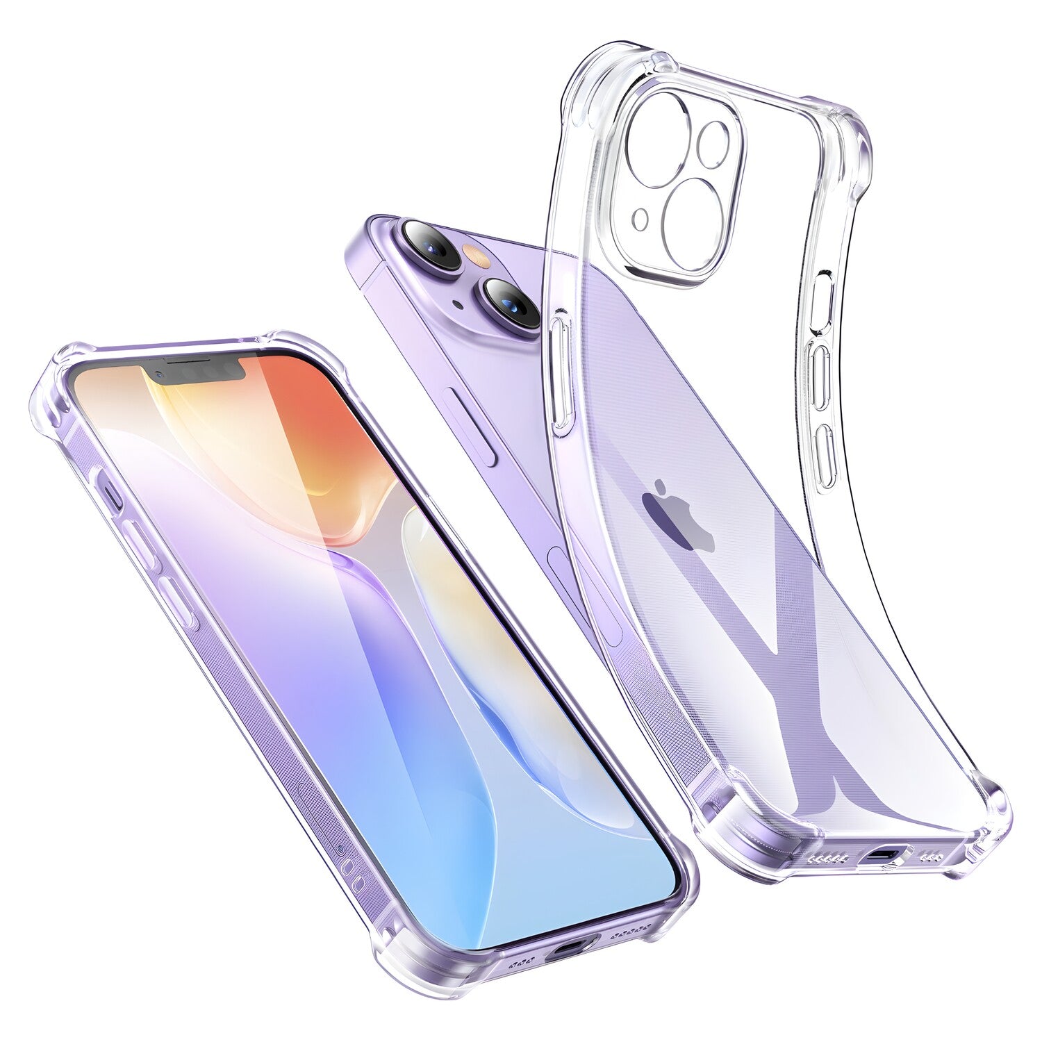 Ochrambena gel futrola Ugreen za Apple iPhone 14 - Prozirna KP22158