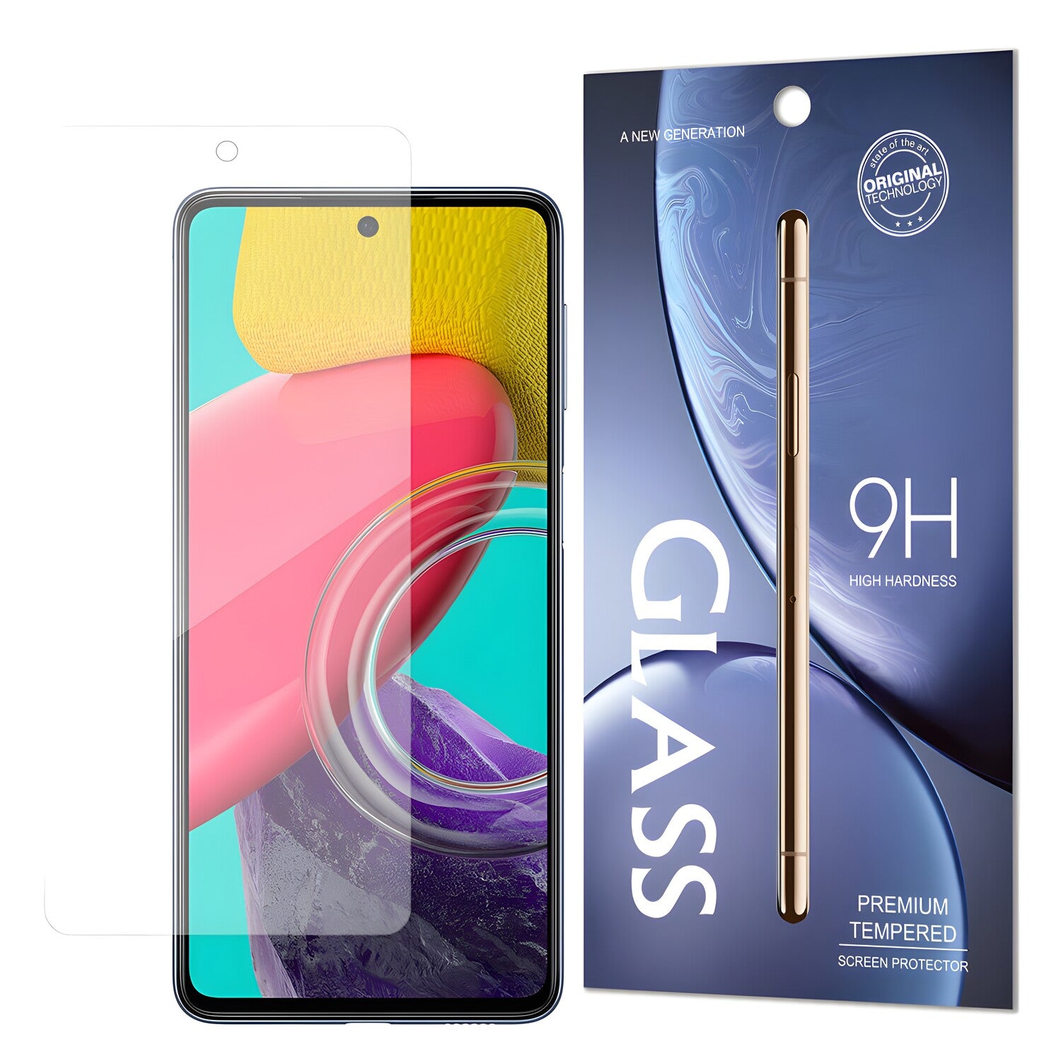 Kaljeno staklo 9H za Samsung Galaxy M53 5G - Prozirna KP22436