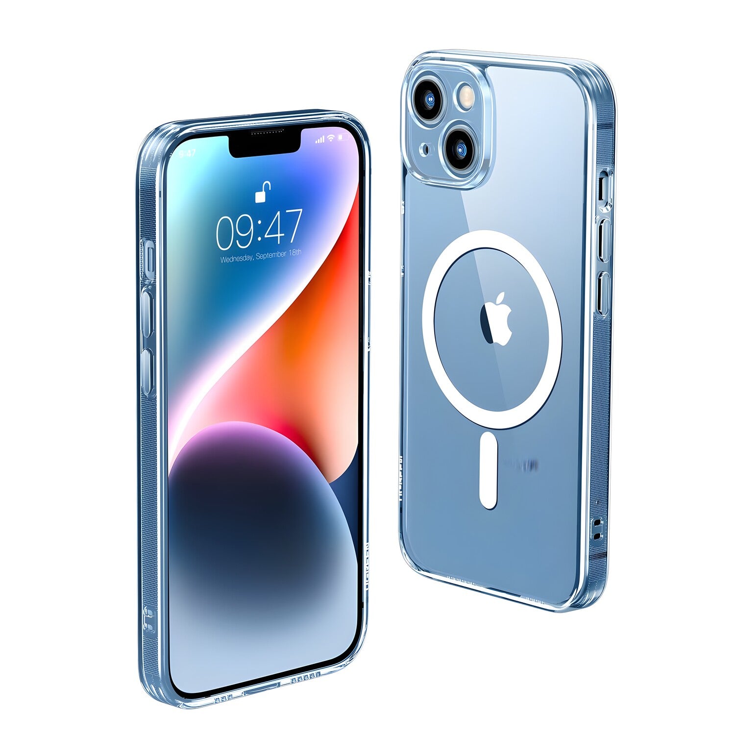 Ugreen Magnetna Zaštitna Futrola za Apple iPhone 14 Plus - Prozirna KP22534