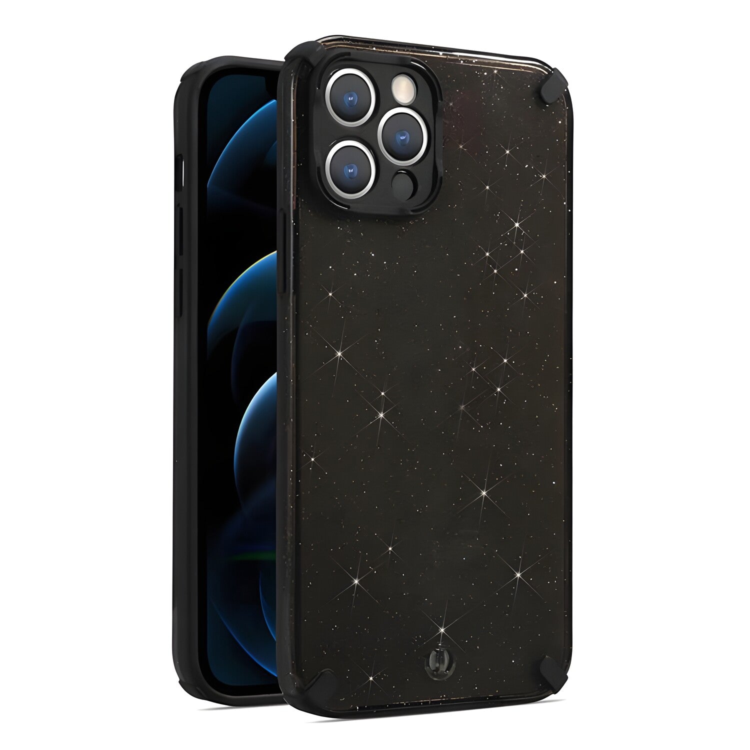 Armor Glitter futrola za Xiaomi Redmi Note 10 4G/Redmi Note 10S/Poco M5s - Crna KP23539