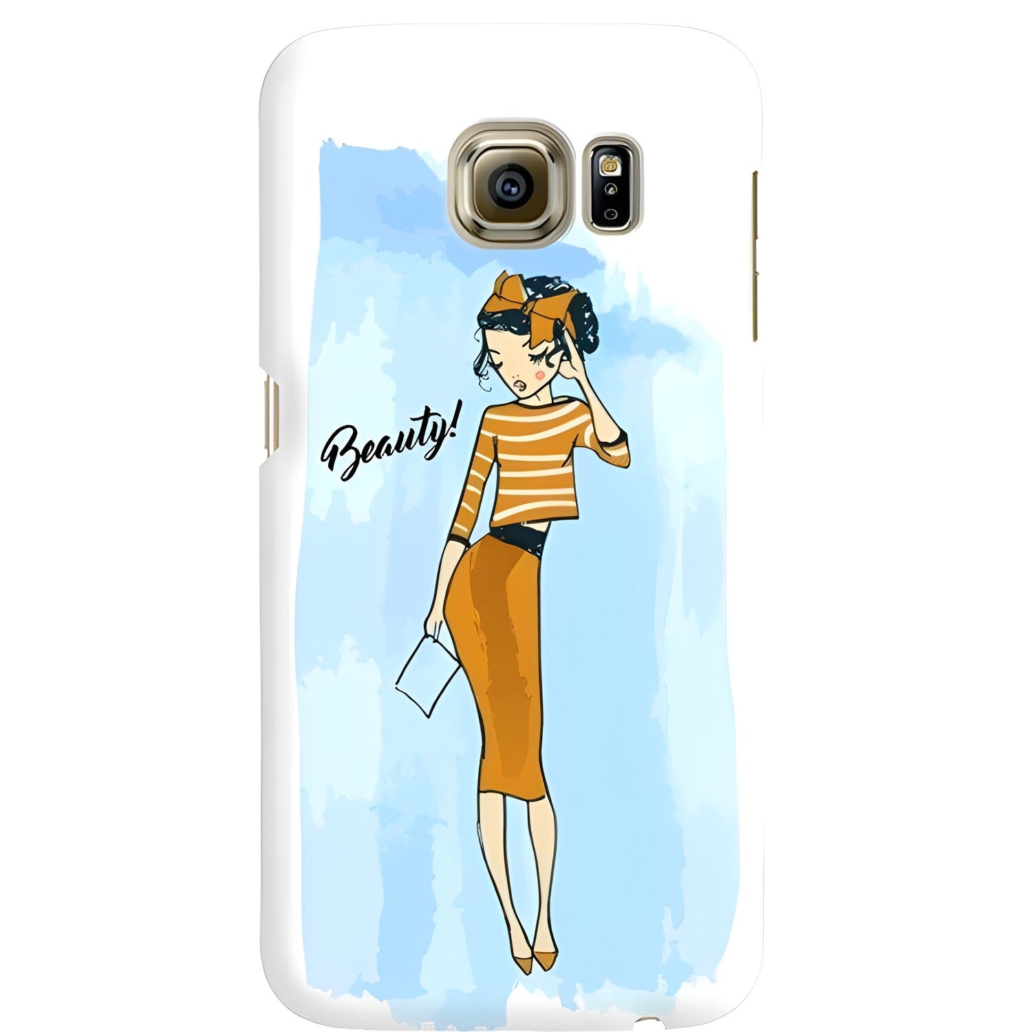 Silikonska štampana futrola za Samsung Galaxy S6 - Višebojna 2 KP24036