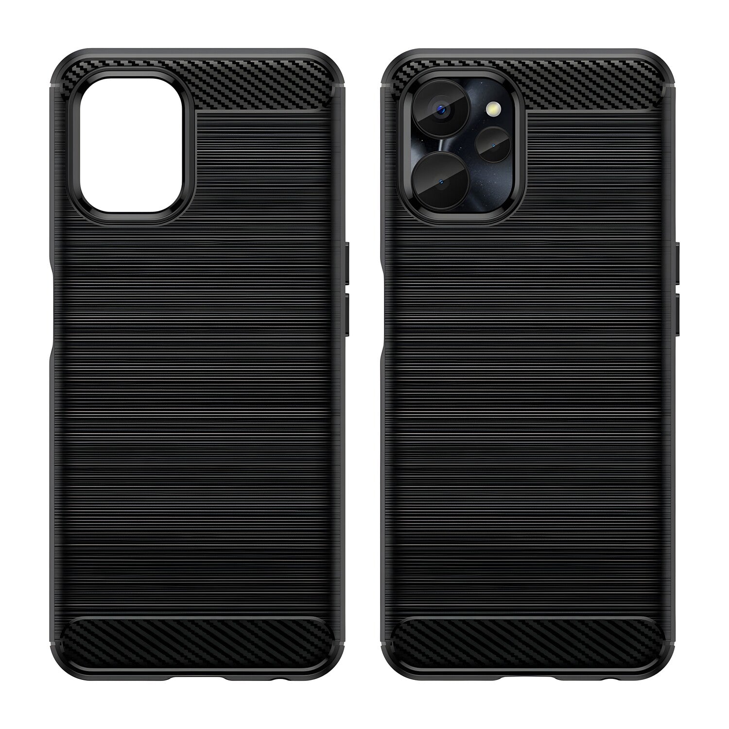 Futrola Carbon Shield TPU za Realme 10 5G/9i 5G - Crna KP24270