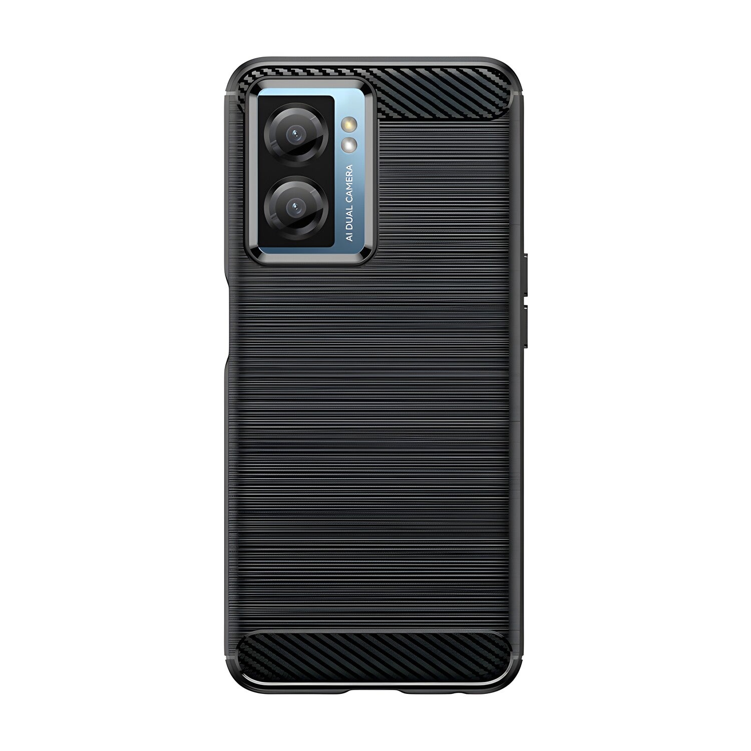 Futrola Carbon Shield TPU za Oppo A57/A57 5G/A77/K10 5G - Crna KP24322