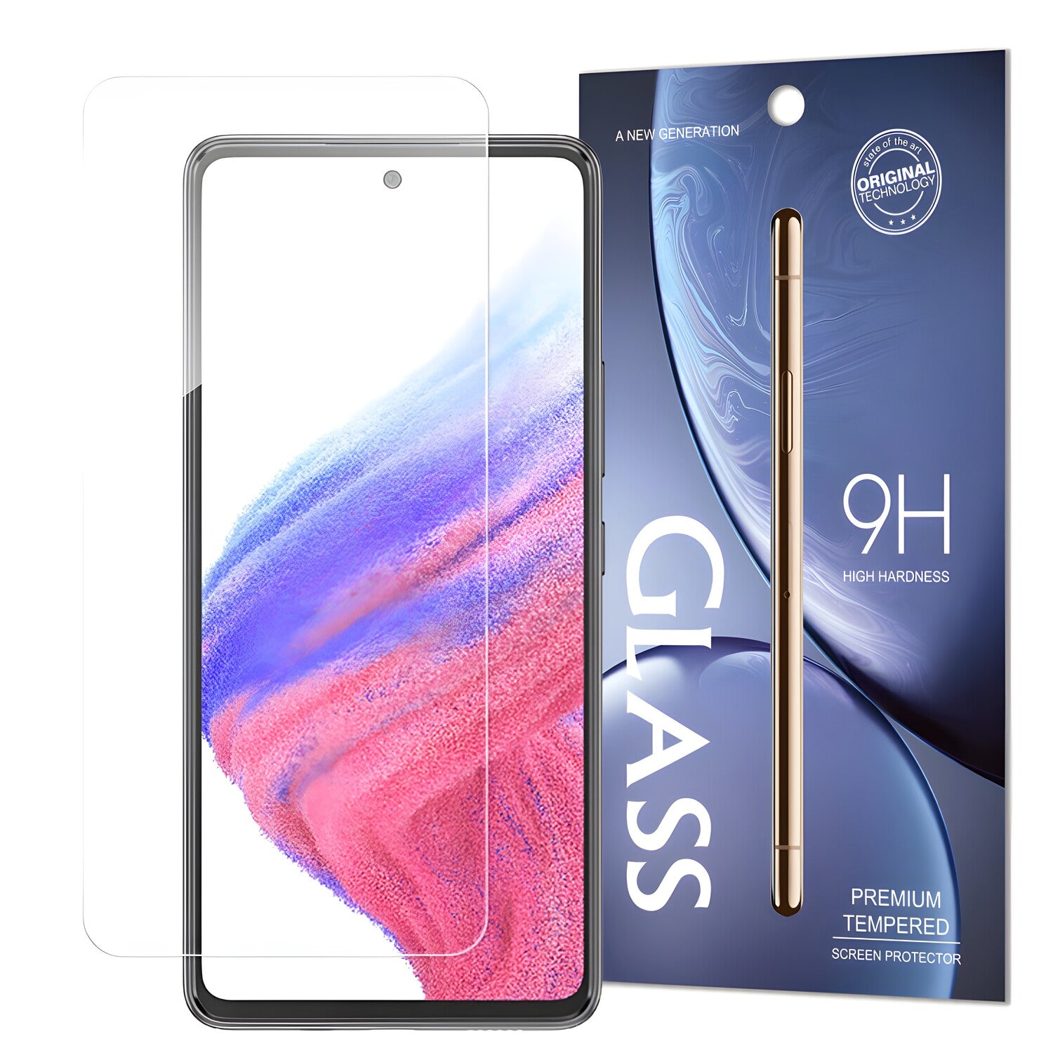 Kaljeno staklo 9H za Samsung Galaxy A54 - Prozirna KP24334