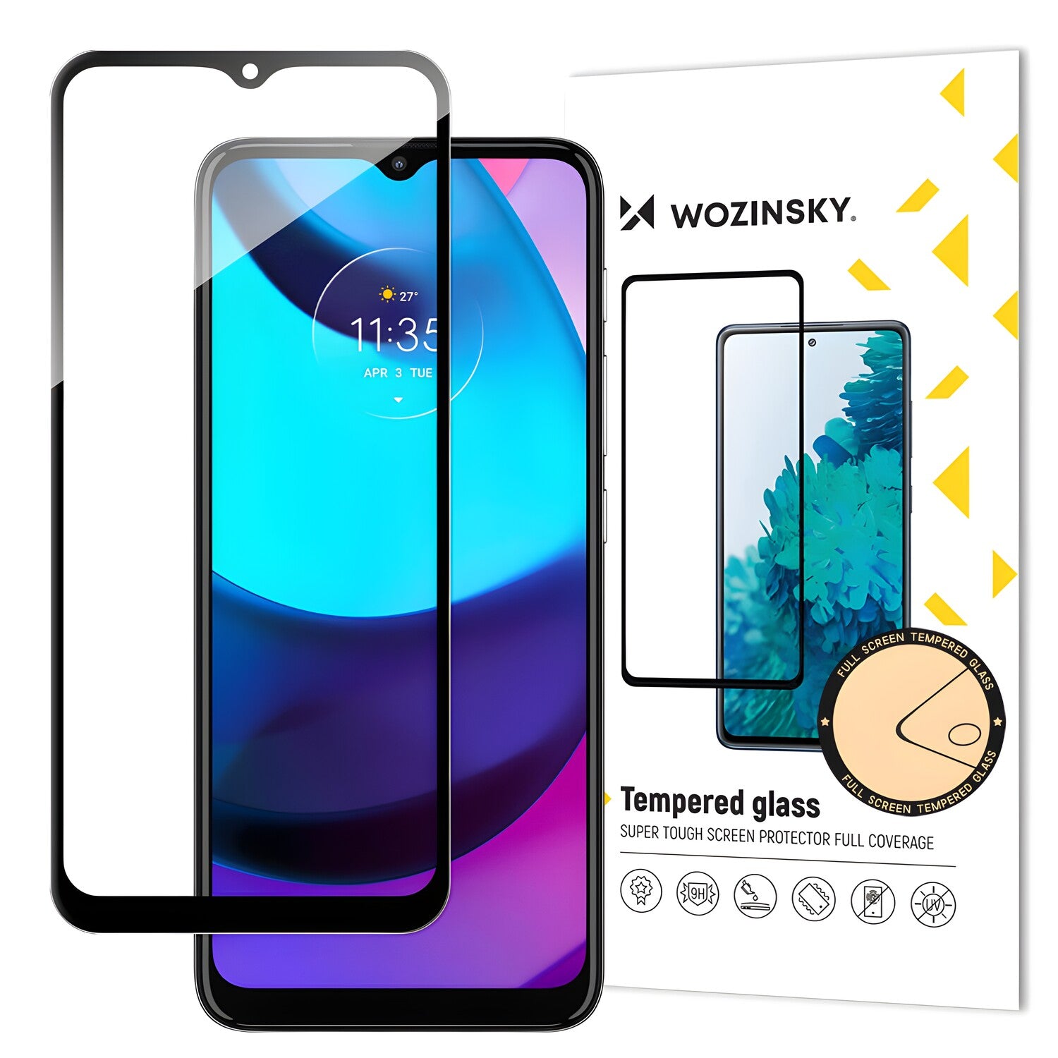 Wozinsky zaštitno kaljeno staklo za Motorola Moto E20 - Crna KP24425