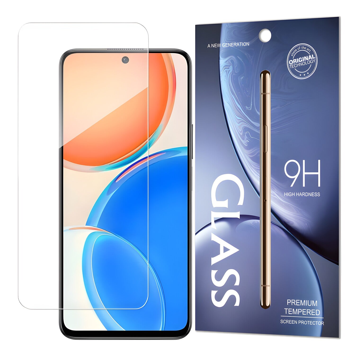 Kaljeno staklo 9H za Honor X8 - Prozirna KP24448