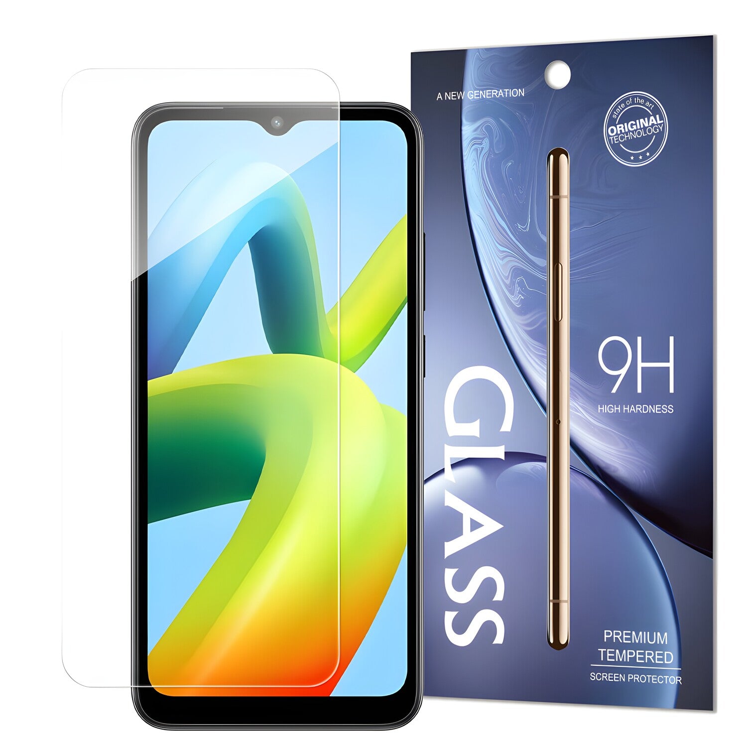 Kaljeno staklo 9H za Xiaomi Redmi A1 Plus/Redmi A1 - Prozirna KP24487