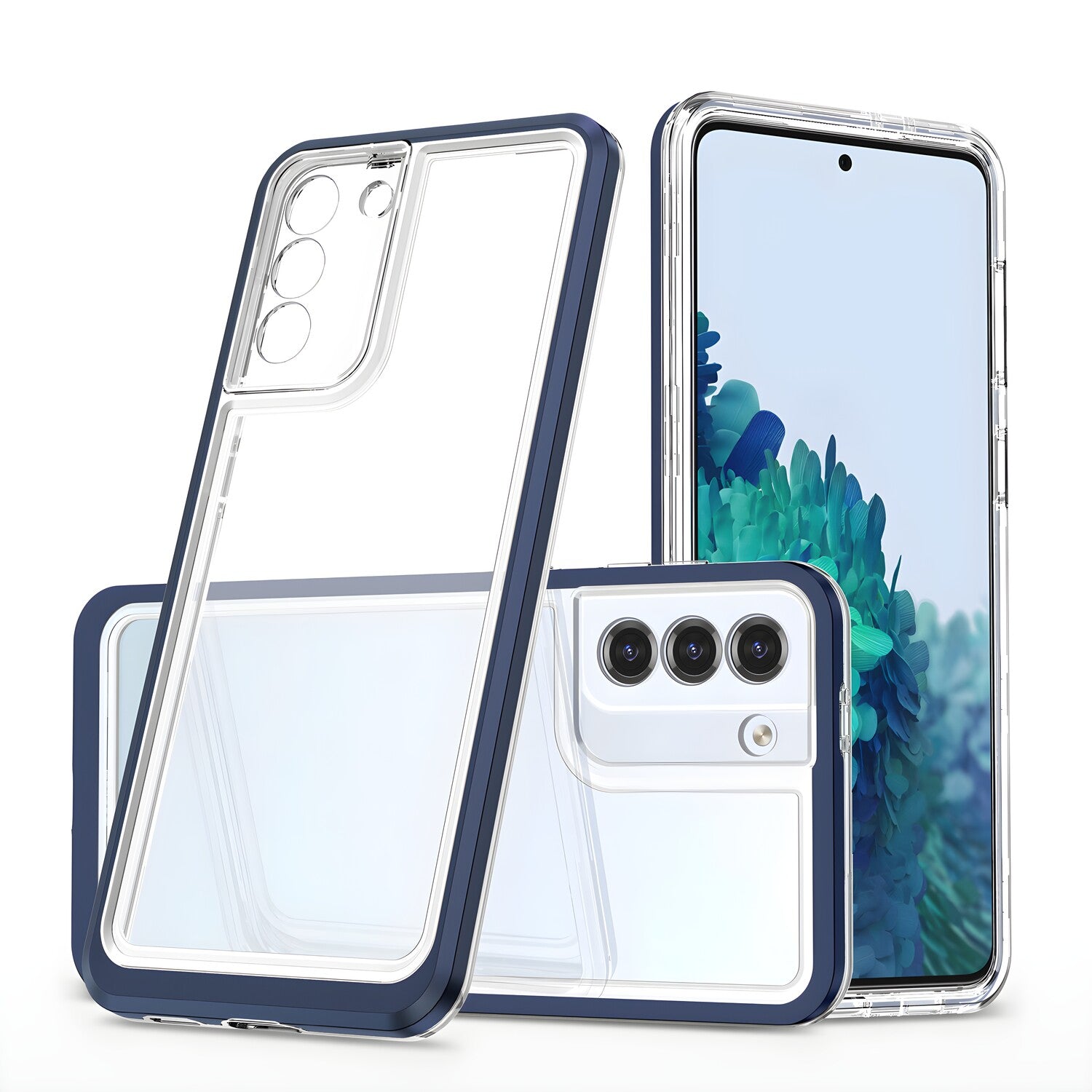 Hibridna futrola 3 u 1 za Samsung Galaxy S23 Plus - Tamno plava KP24563