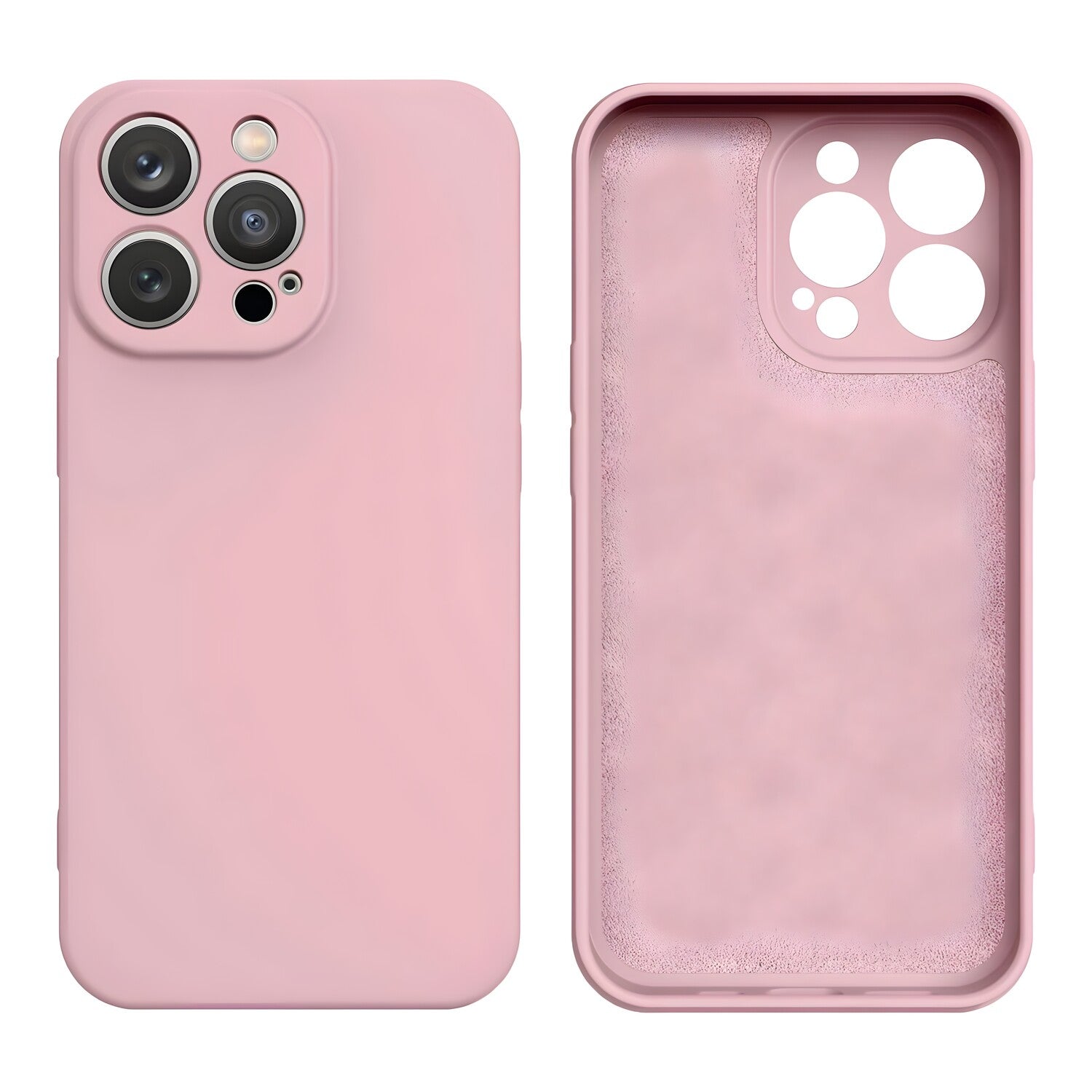 Silikonska futrola za Apple iPhone 14 - Svijetlo roza KP24980