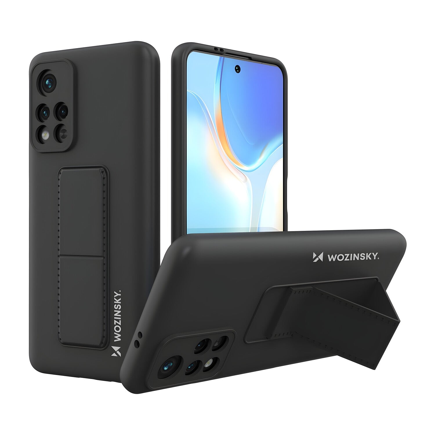 Wozinsky Kickstand futrola za Xiaomi Redmi Note 11/Redmi Note 11S - Crna KP24991