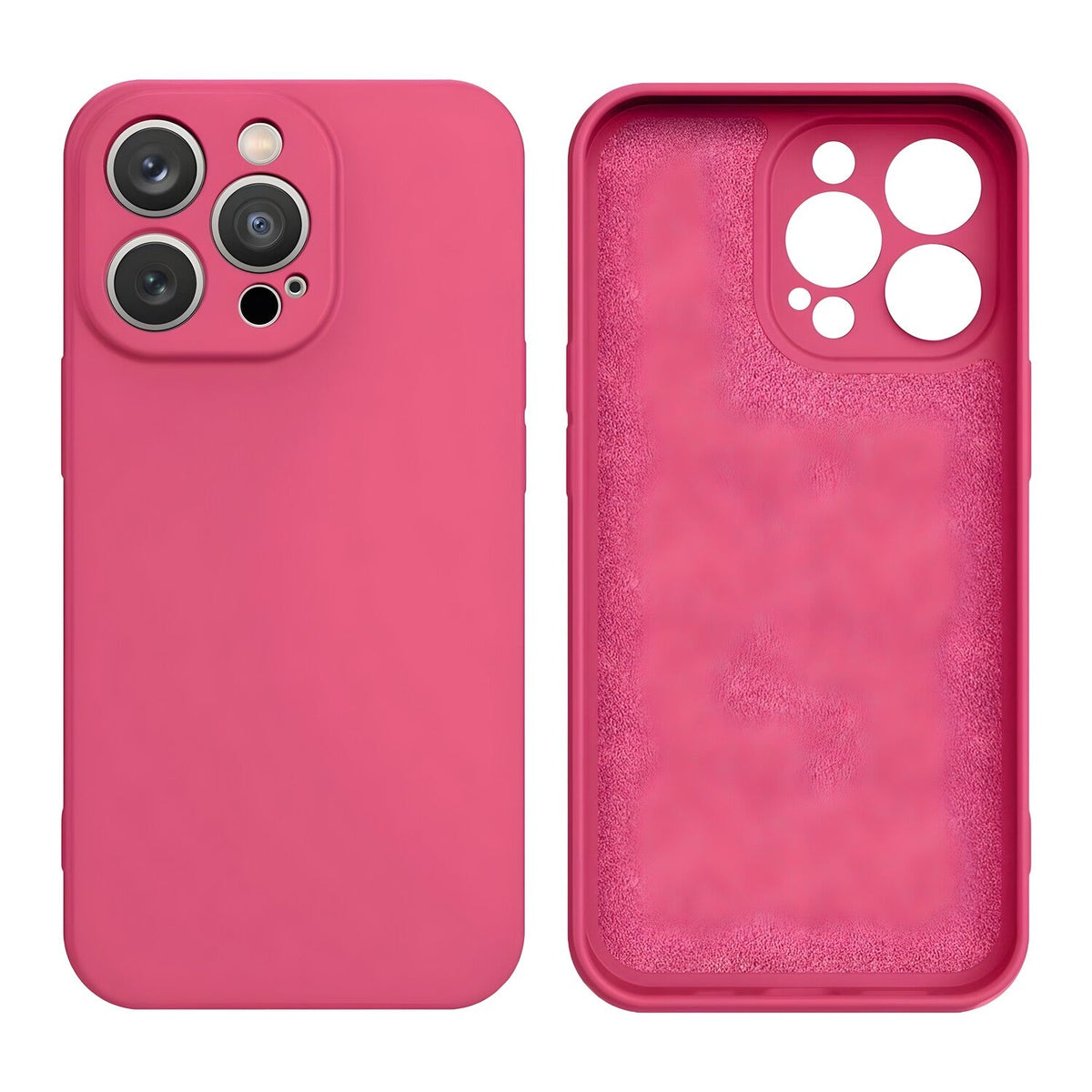Silikonska futrola za Apple iPhone 14 - Roza