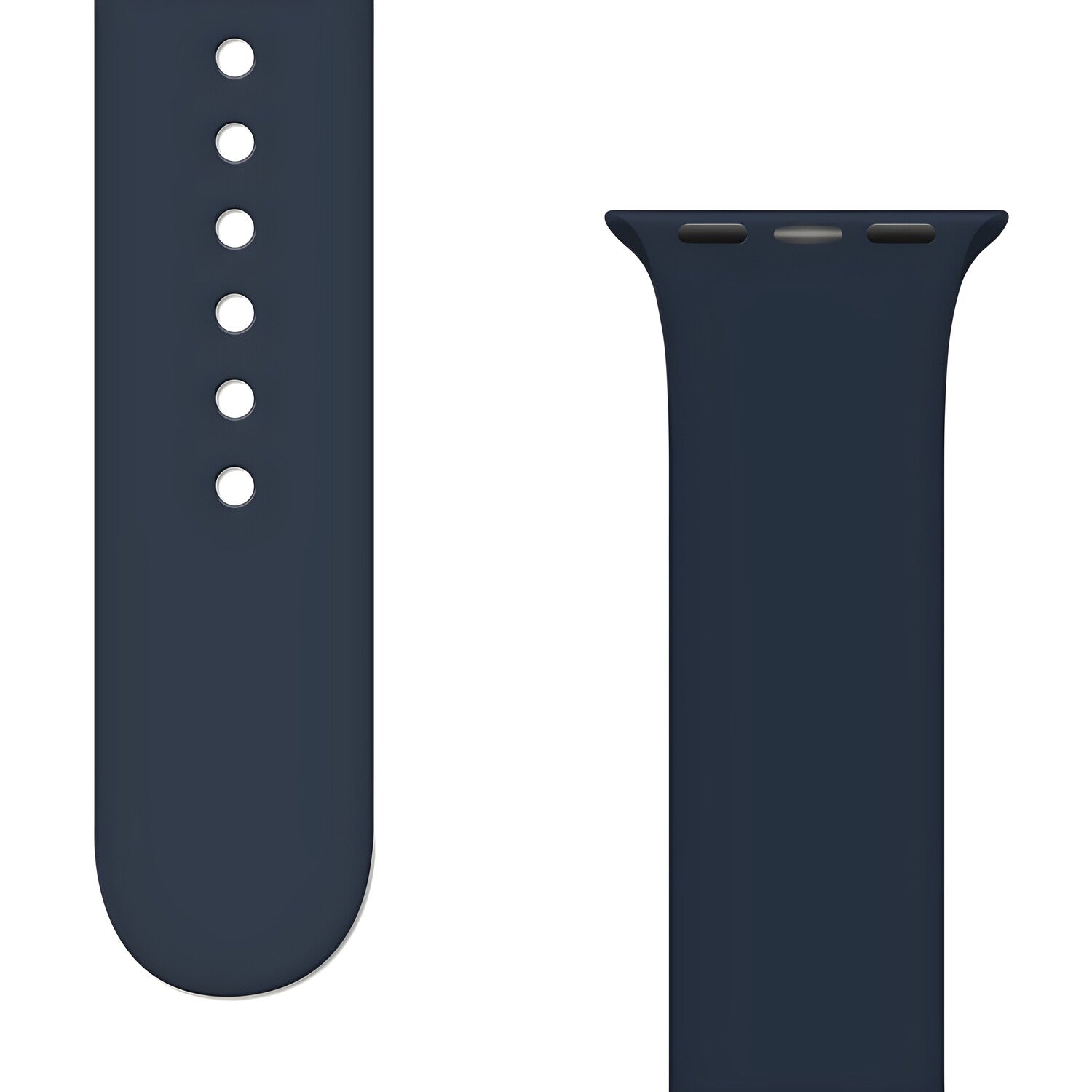 Silikonska Narukvica APS za sat za Apple Watch Ultra / 8 / 7 / 6 / 5 / 4 / 3 / 2 / SE (49 / 45 / 44 / 42 mm) - Tamno Plava KP25124