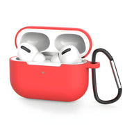 Silikonska mekana futrola s držačem za AirPods 2 / AirPods 1 - Crvena KP25133