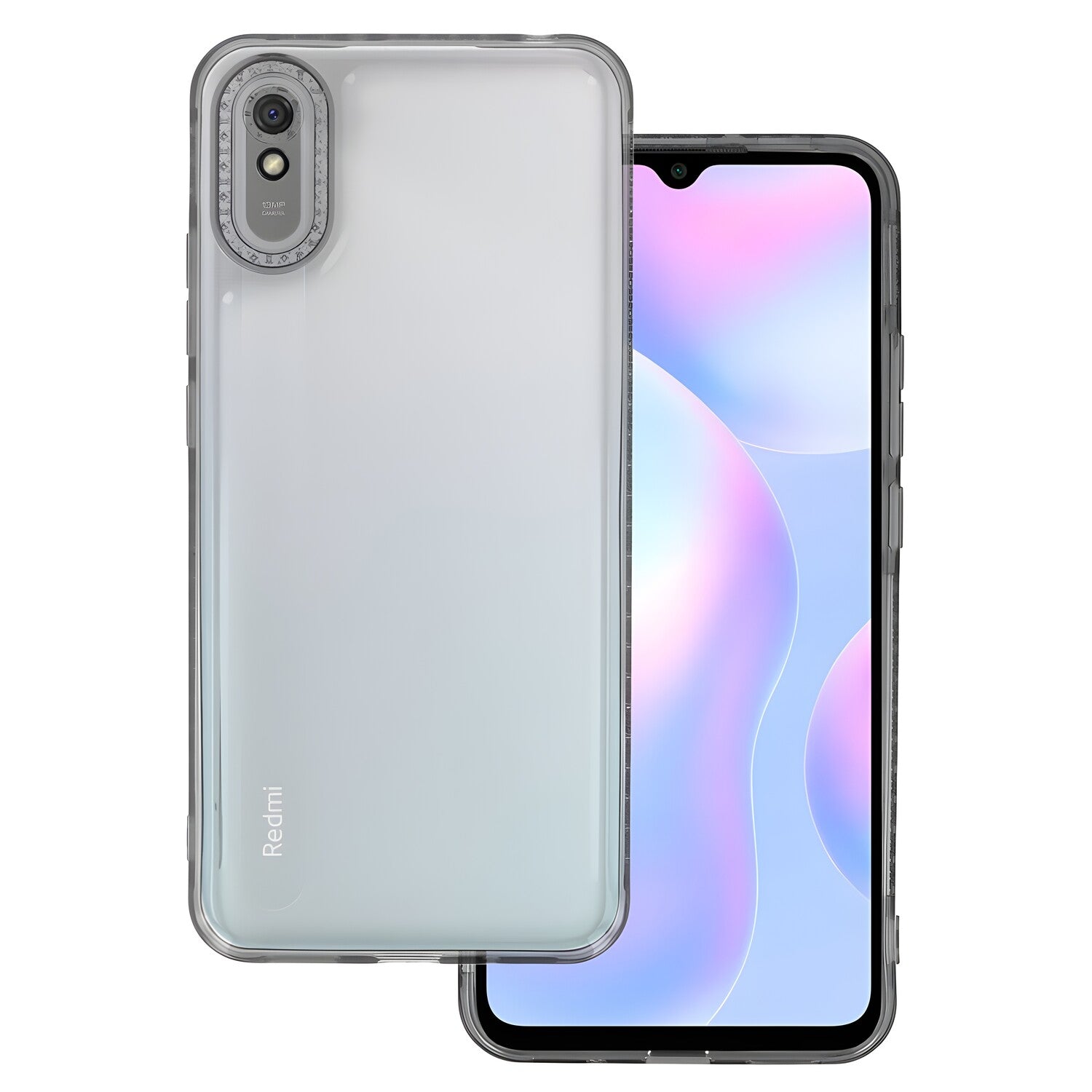Crystal diamond futrola za Xiaomi Redmi 9A - Crna KP25459