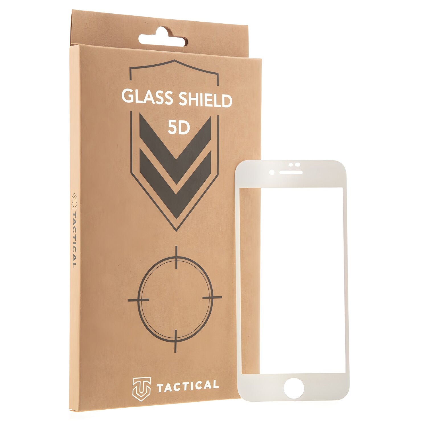 Tactical Glass Shield 5D staklo za Apple iPhone 7/iPhone 8/iPhone SE 2020/iPhone SE 2022 - Bijela KP25789