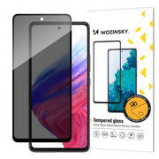 Wozinsky Privacy Glass tvrđeno staklo za Samsung Galaxy A53 5G - Crna KP26345