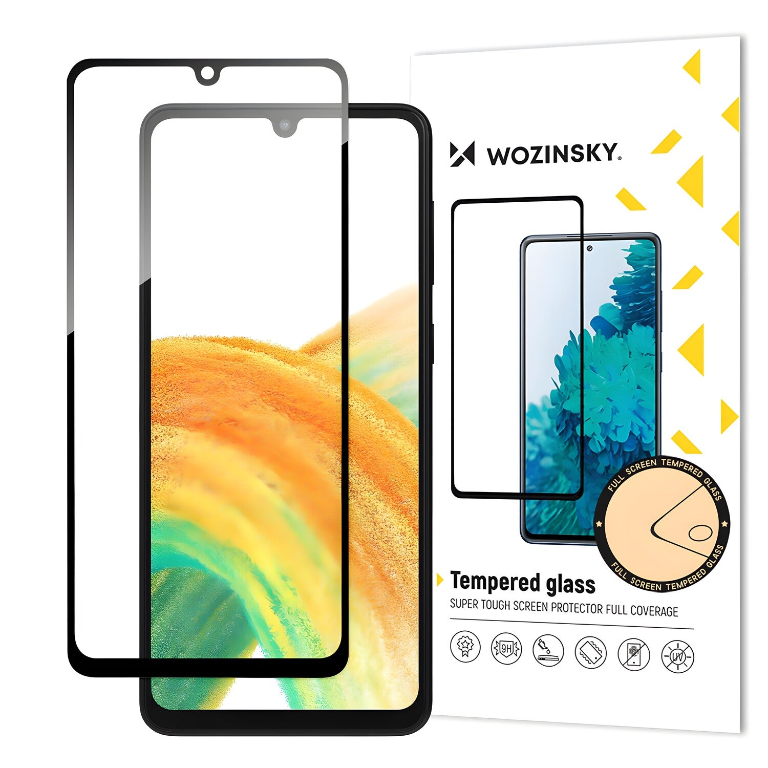 Wozinsky zaštitno kaljeno staklo za Samsung Galaxy A34 - Crna KP26443