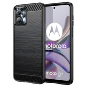 Futrola Carbon Shield TPU za Motorola Moto G13/Moto G23 - Crna KP27674