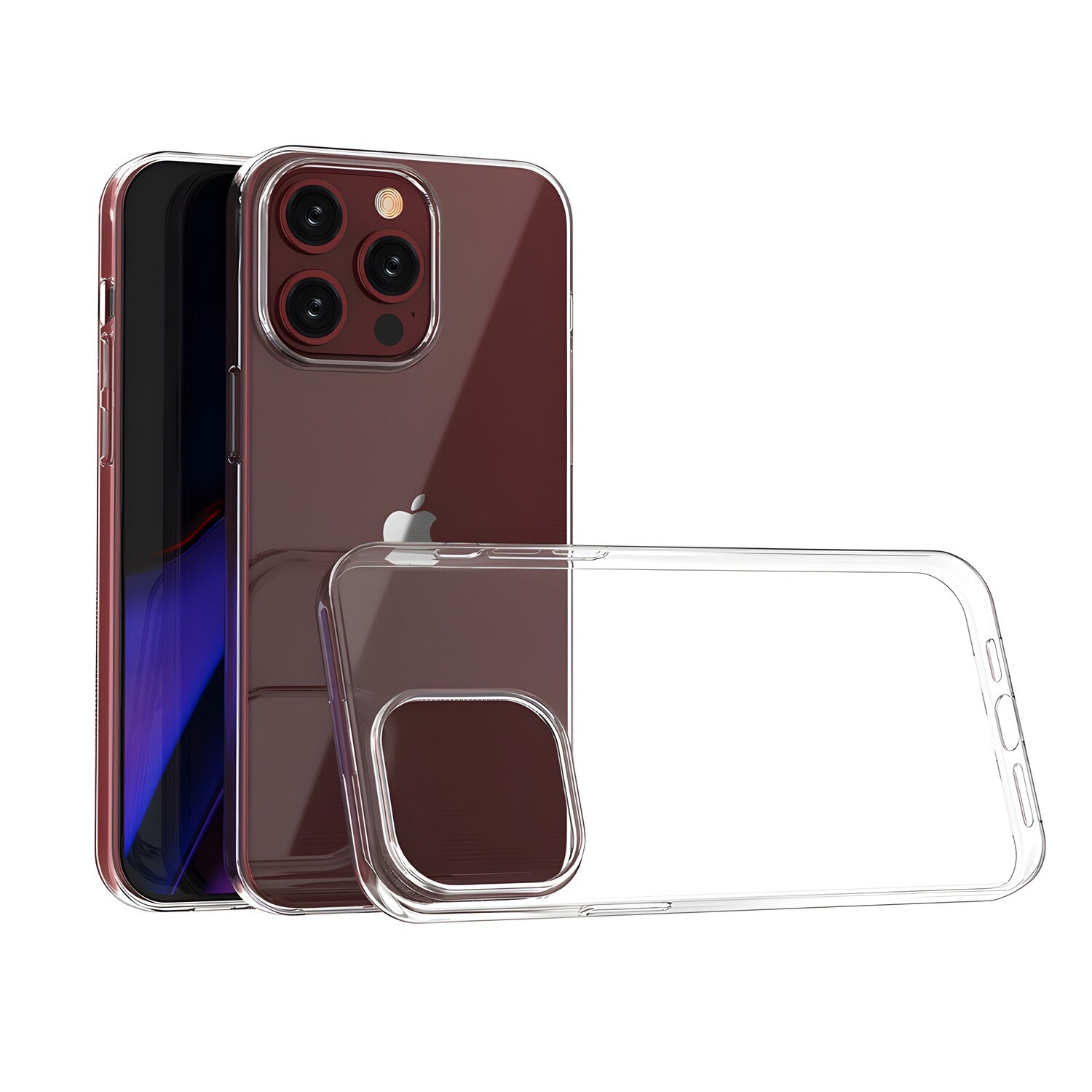 Przezračno zaštitno kućište za Apple iPhone 15 Pro Max - Prozirna KP27699