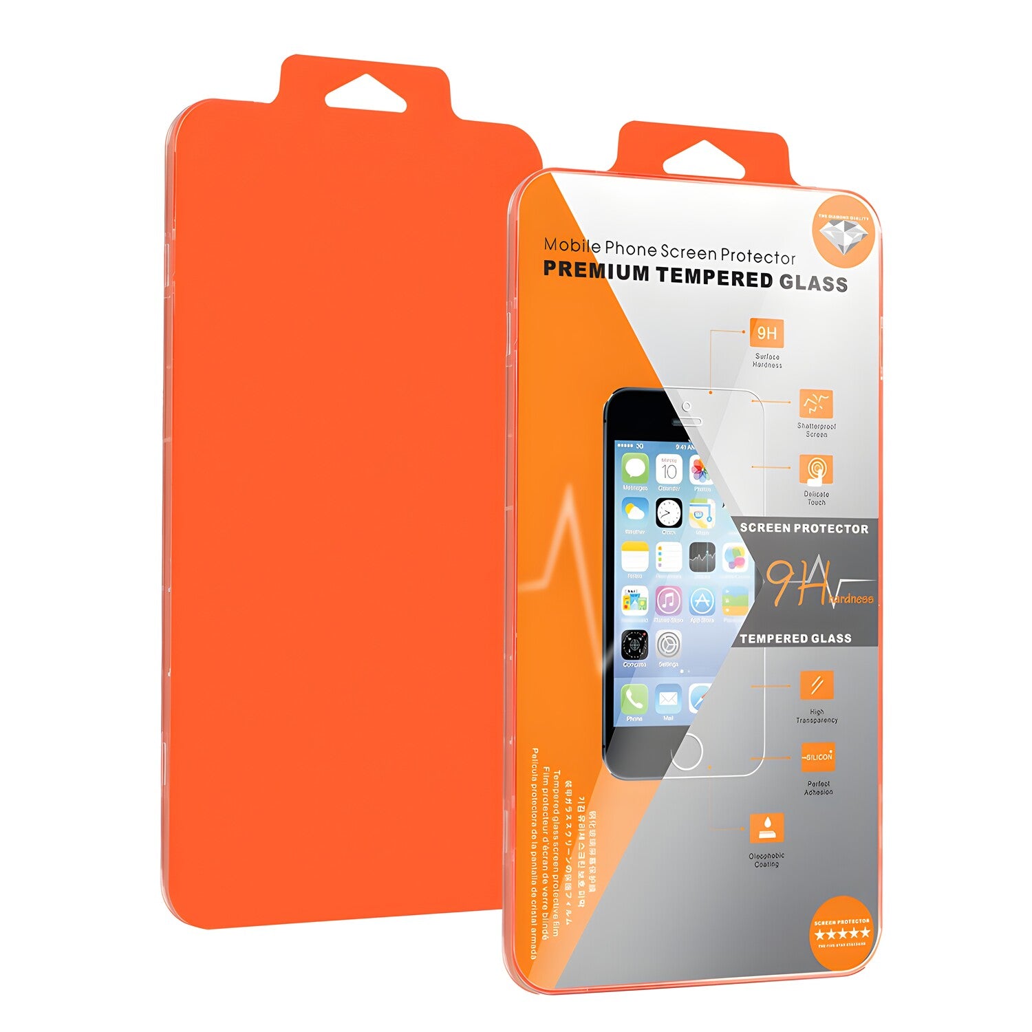 Kaljeno staklo Orange za Honor 8X - Prozirna KP27780