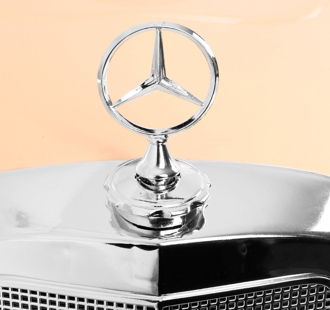 Licencirani auto na akumultor Mercedes Benz 300S RETRO - crni/lakirani