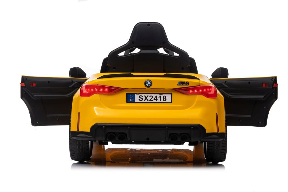 Licencirani auto na akumulator BMW M4 - žuti