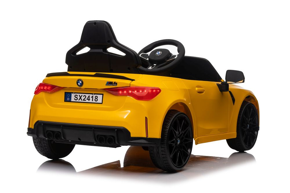 Licencirani auto na akumulator BMW M4 - žuti