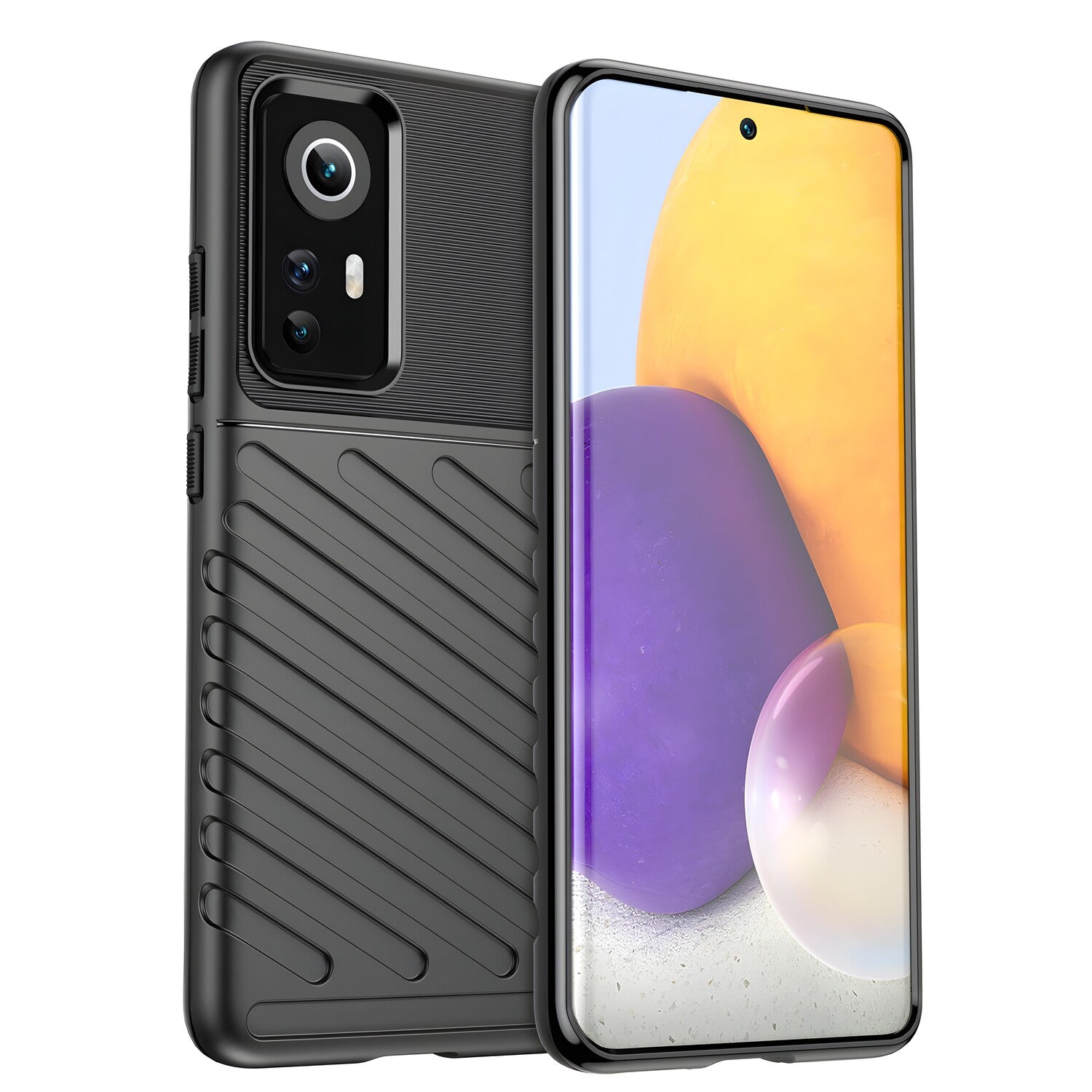 Otporna Thunder futrola za Xiaomi 12/12X - Crna KP29277